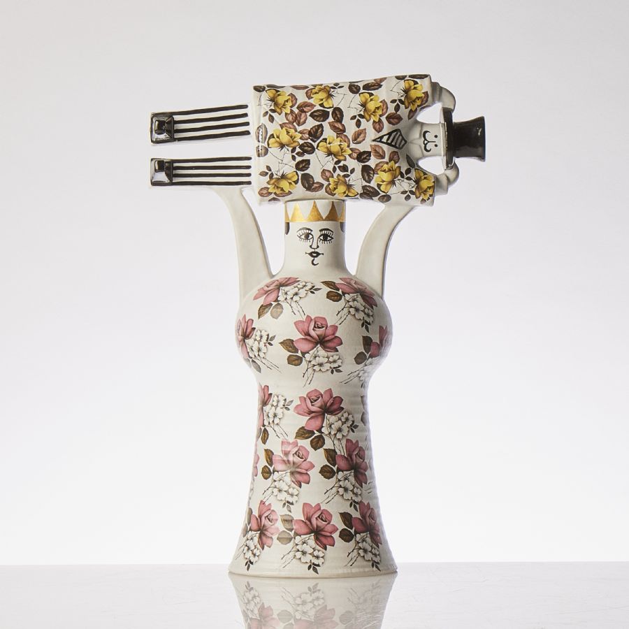 Skulptur, Lisa Larson (1931-2024), Sverige. Stora Samhällsdebatten